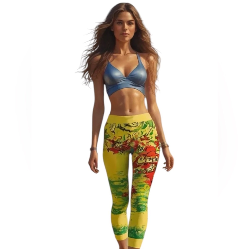 NWOT Tattoo Leggings – One Size (Fits S/M)